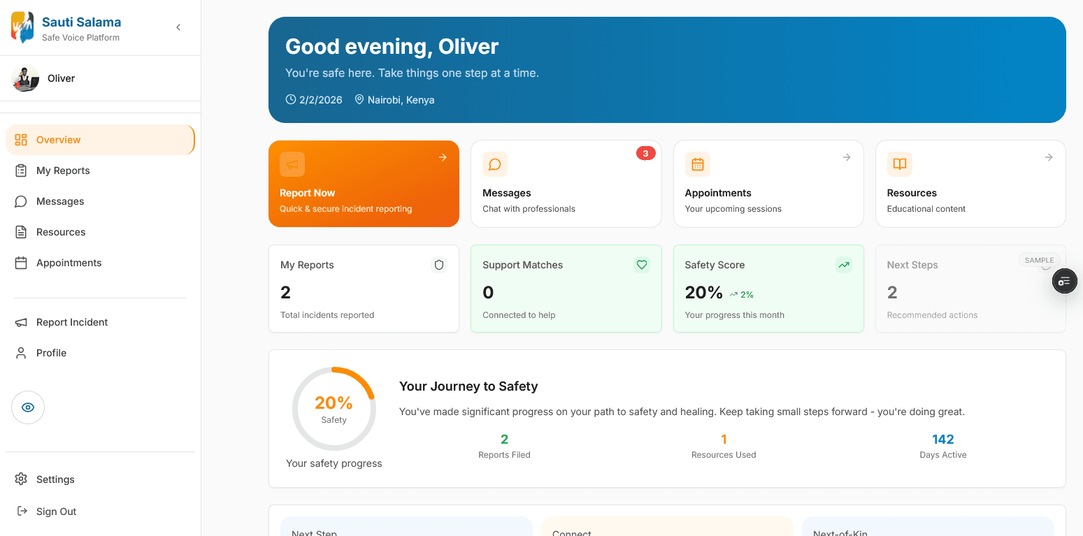 Platform Dashboard